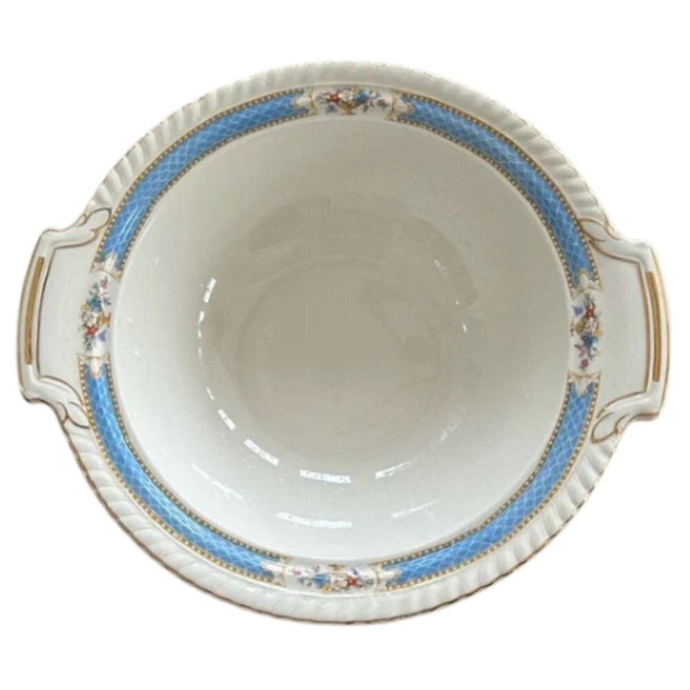 Vintage HTF Johnson Bros. Belvedere bowl, Stamped Old English 10 Inch